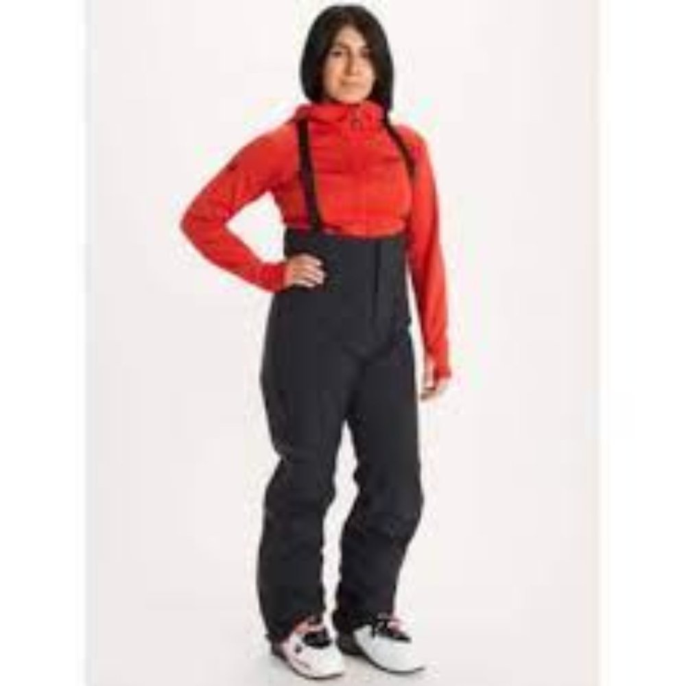 NWT Marmot Huntley GORE-TEX Bib Women's XL Black